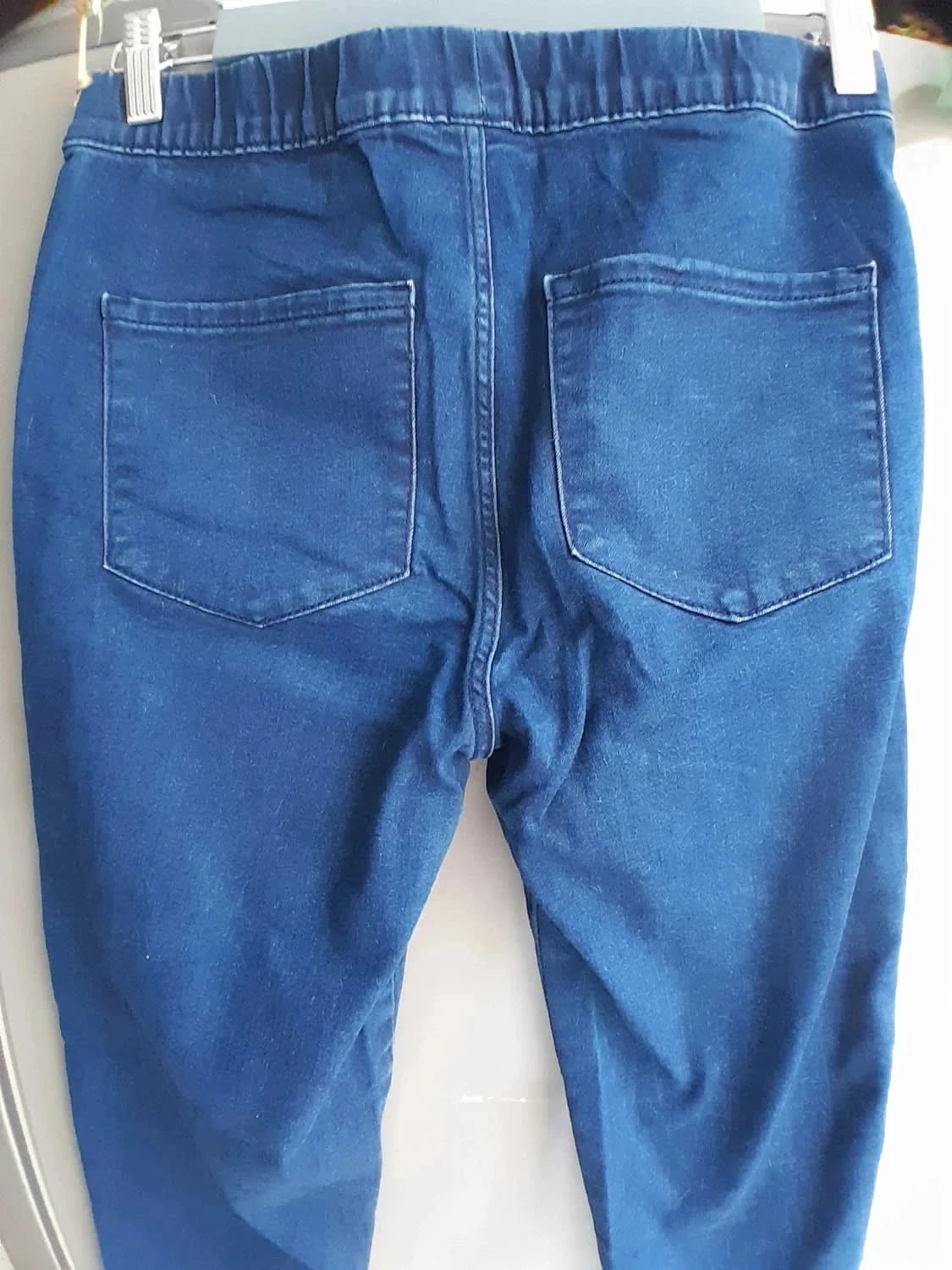 Jeans, elastische taille, zonder sluiting voor dames Maat 38 - Merk kiabi – photo 6